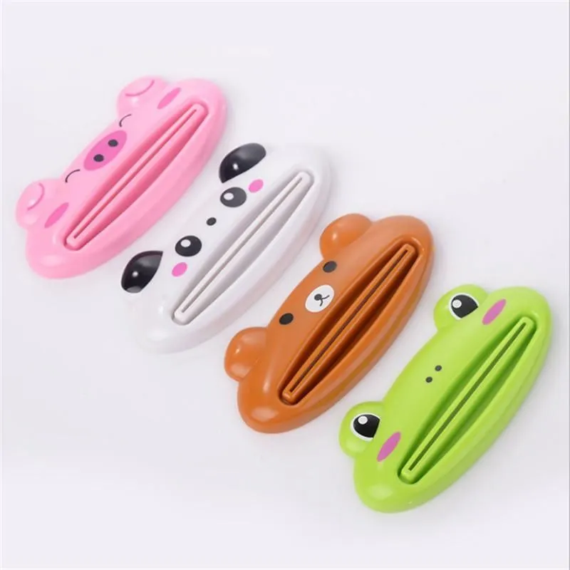 UPS Leuke keukenaccessoires badkamer multifunctionele tool cartoon tandpasta squeezer gadget nuttige huisgereedschap badkamer badkamer