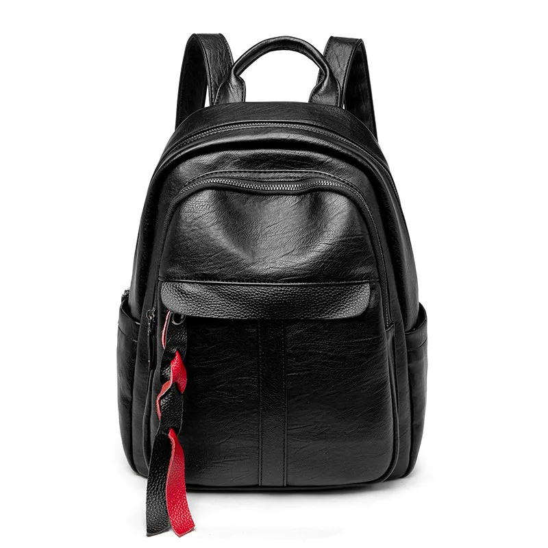 Frauen Männer Rucksack Stil Echtes Leder Mode Casual Taschen Kleine Mädchen Schultasche Business Laptop Rucksack Lade Rucksack Rucksack SportOutdoor packs 6610