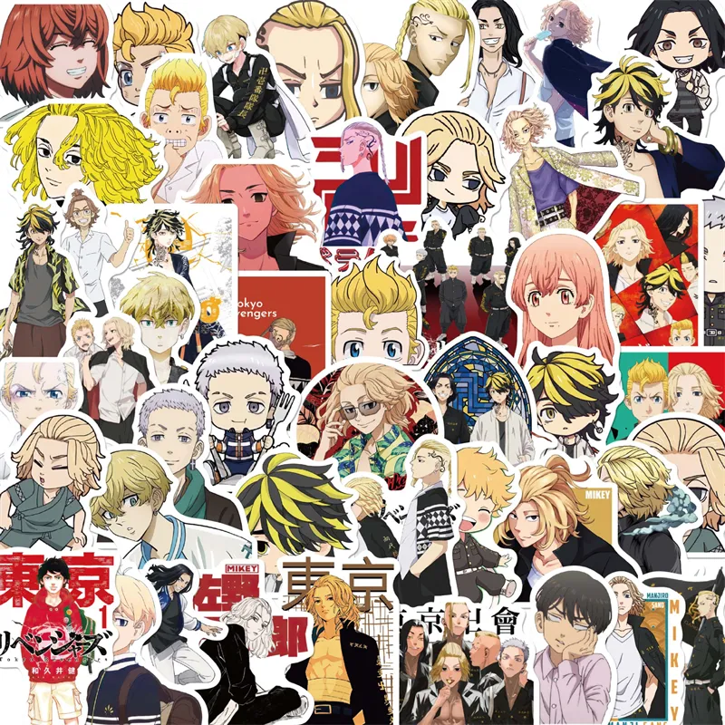 50Pcs Anime Tokyo Revengers Stickers - Wholesale Stickers