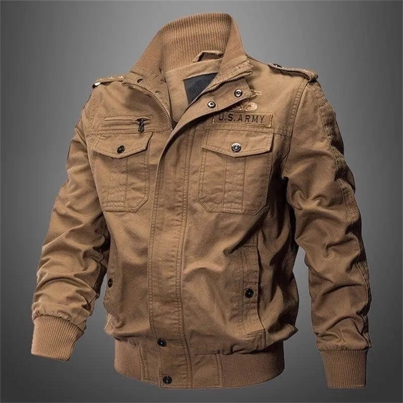 Mensjackor Shabiqi Mens Jackets säljer casual wear American Special Forces Comfort Windbreaker Autumn Overcoat Nödvändig Spring Men Coat 221006