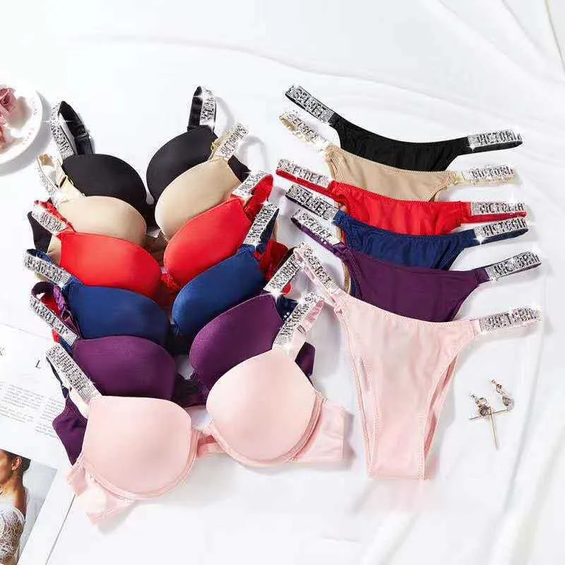 Brassiere Suit Gather Sexy Bra Sets Girl Smooth Breathable