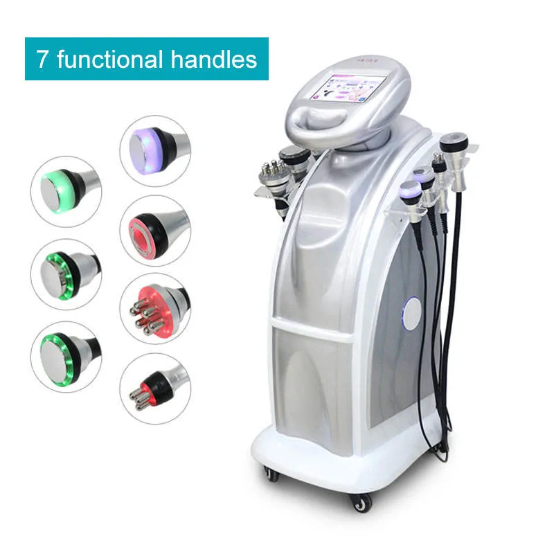 Slimming fat burn cavitition 7-1 cavitation machine 80k body sculpting handset