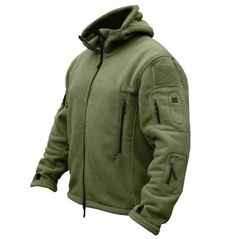 Women's Jackets Men US Military Winter Thermal Fleece Tactical Jacket Outdoors Sports Hooded Coat Softshell Hiking Outdoor Army 221006