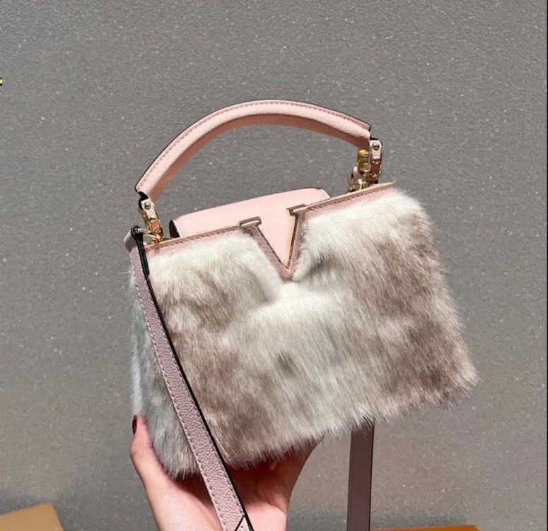 Echt lederen avond schoudertas capucines 7A kwaliteit handtassen klassieke dames Crossbody BAG 2022 luxe ontwerpers tassen dierenhuid MET DOOS 2 MAAT