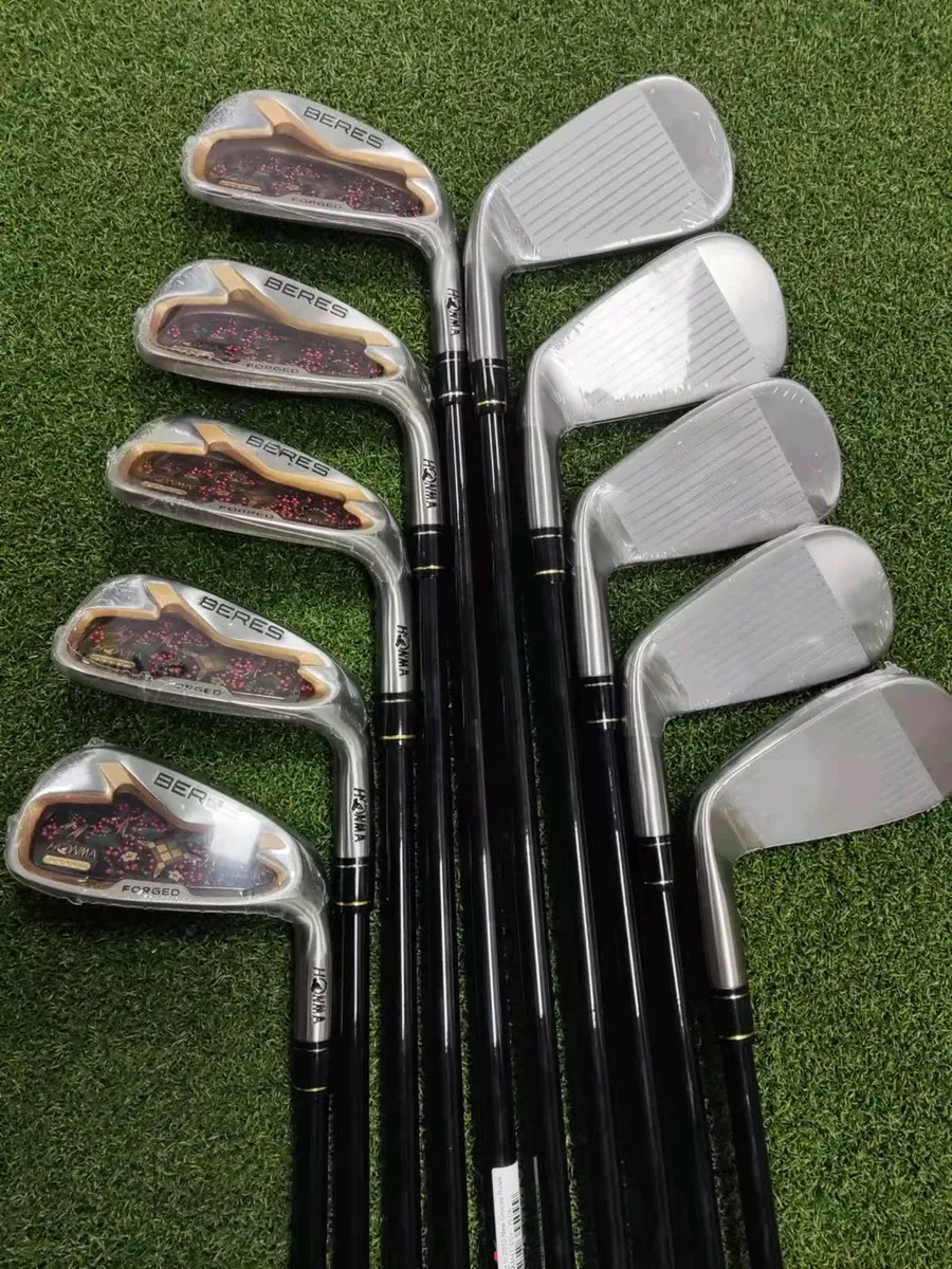 UPS FedEx Dernier modèle de fers de golf Honma S 08 4 étoiles Clubs 4-9 10 11 S A Regular/SR/Stiff Flex Disponible