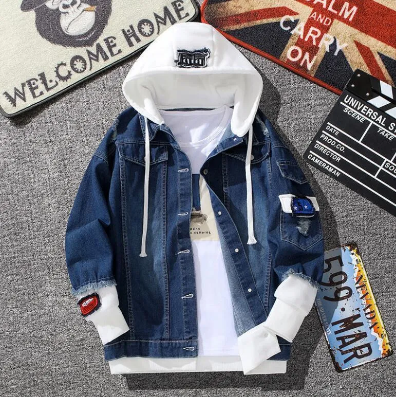 Winter Plus Velvet Keep Warm Denim Jacket Men's Plush Slim Jackets Winter  Coat | Wish