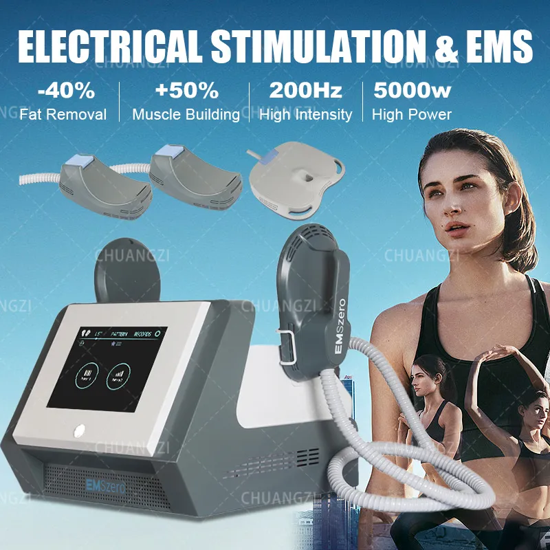 DLS-EMSLIM Máquina adelgazante El músculo electromagnético Estimule el cuerpo del cuerpo de la esculpir de contorneo Emszero con RF