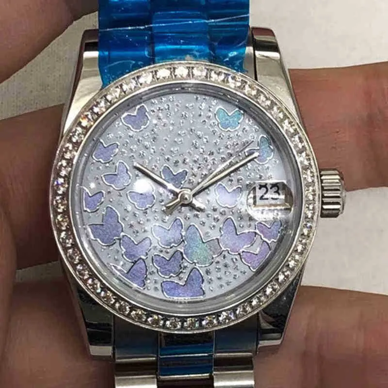 Orologio meccanico da uomo di lusso con registro automatico bianco perla da tavolo 31 Ginevra Es per uomo Orologi da polso svizzeri