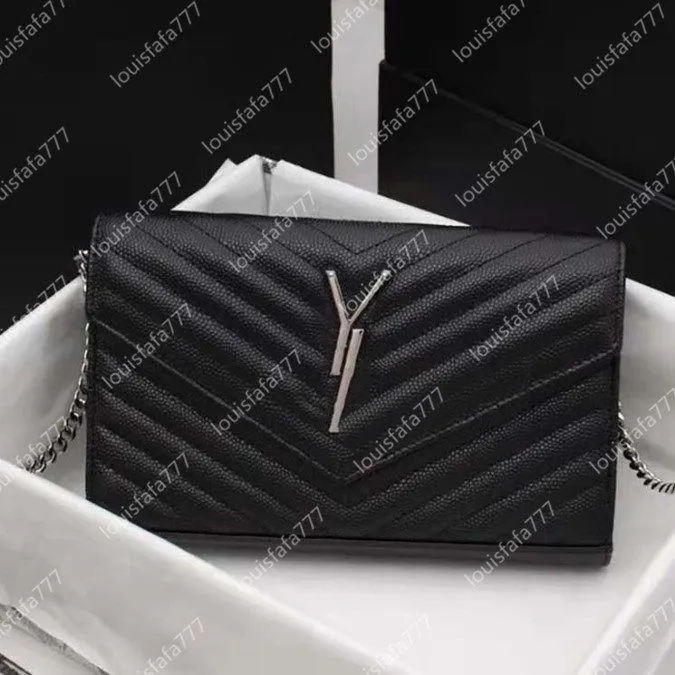 Handbag WOC Gold Sliver Chain Bag Women luxurys Fashion Designers Bags Female clutch Classic High Quality Girl Handbags