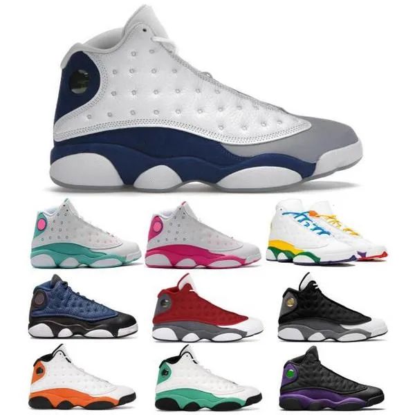 Basketball Shoes 13 Brave French Blue Playground Gym Red Flint Court Purple Lucky Green Starfish 13s 2022 Men Woman Authentic Sneakers