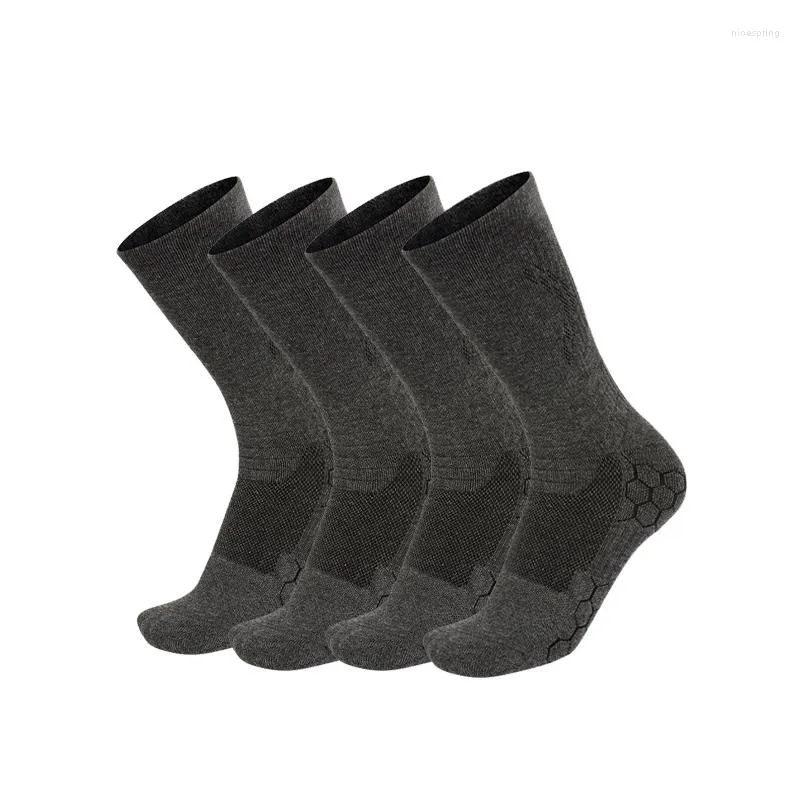 Sports Socks 2 Pars Men's Running Cotton Performance Comfort Cushion Anti-Blister Wicking Sock Athletic