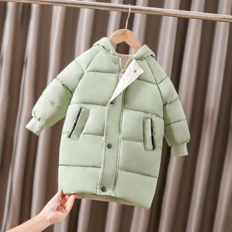 Down Coat Girls Autumn Winter Baby Boys Kurtka zagęszcza ciepłe dzieci dziecięce ubrania odzieży wierzchniej dla 221007