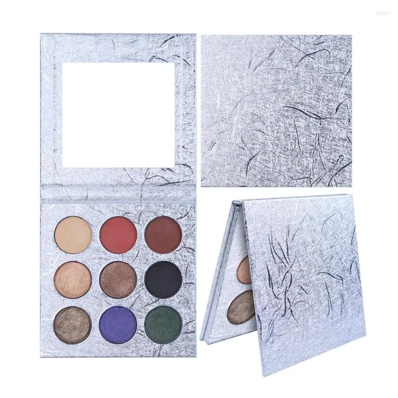 Ombre à paupières 9 couleurs fard à paupières pour l'automne et l'hiver Palette LabeBulk privée personnalisée votre propre LOGO Pigment maquillage en gros