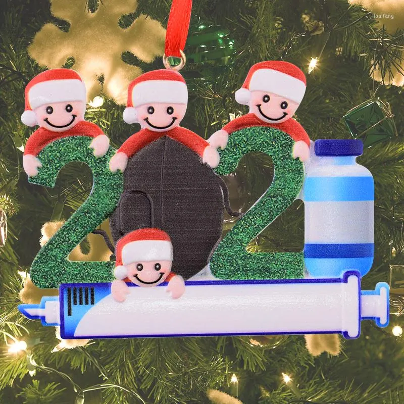 Decorazioni natalizie Ornamenti Regalo Babbo Natale Pupazzo di neve Renna Giocattolo Bambola Anno Casa Appendere Ornamento Decor 2022