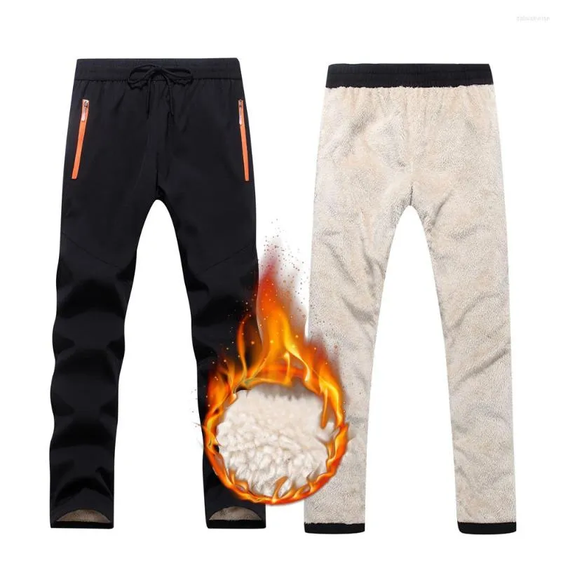 Pantaloni da sci Sci da uomo e da donna Inverno Outdoor Antivento Impermeabile Snowboard Pantaloni spessi caldi da escursionismo