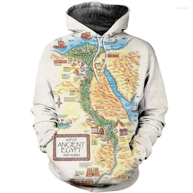 Men's Hoodies Men's & Sweatshirts Thierry Giza Ancient Egypt 3D Print Unisex Fashion Hoodie Street Sports Zip Pullover Casual Spring