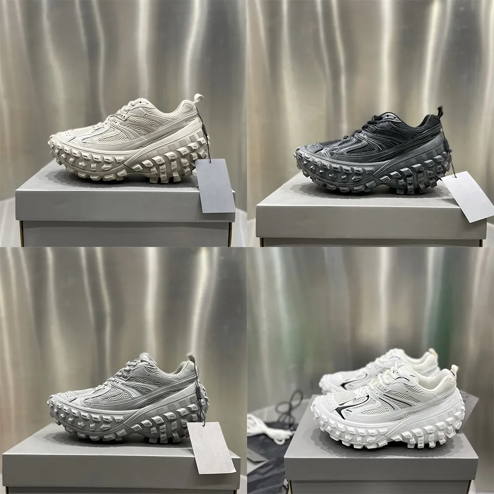 Sneaker di difensore scarpe casual scarpe pneumatici scarpe da ginnastica papà formatori di gomma piattaforma beige khaki star di dimensioni sportive uomini donne ama uomo