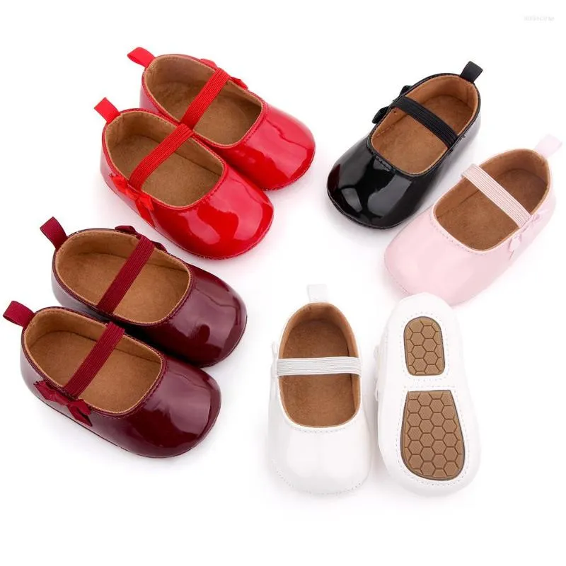 Chaussures de premiers pas pour bébés filles, chaussures de printemps respirantes pour enfants de 0 à 18 mois pour berceau né