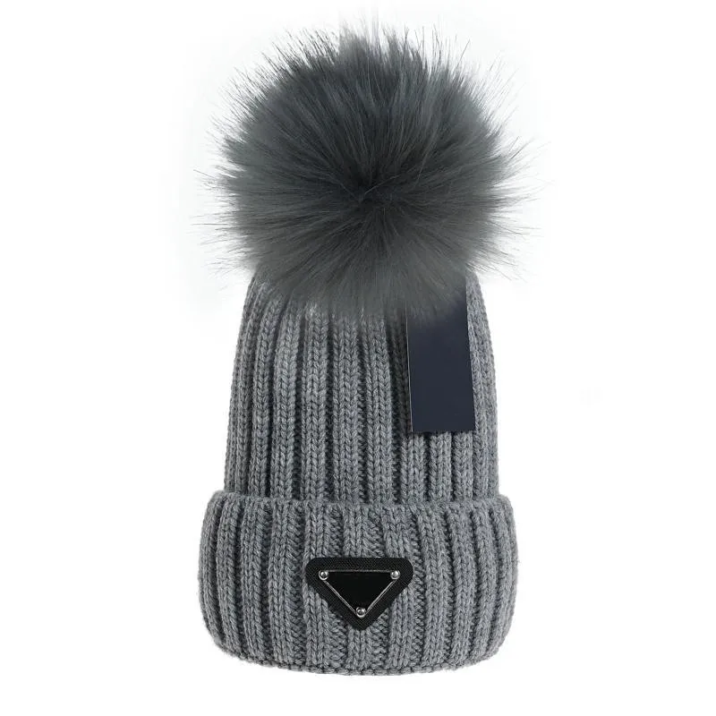 Luxe Winter Gebreide Muts Designer Beanie Cap Heren Voorzien Hoeden Unisex Casual Gorros Skull Caps Outdoor Mode Motorkap PP-2