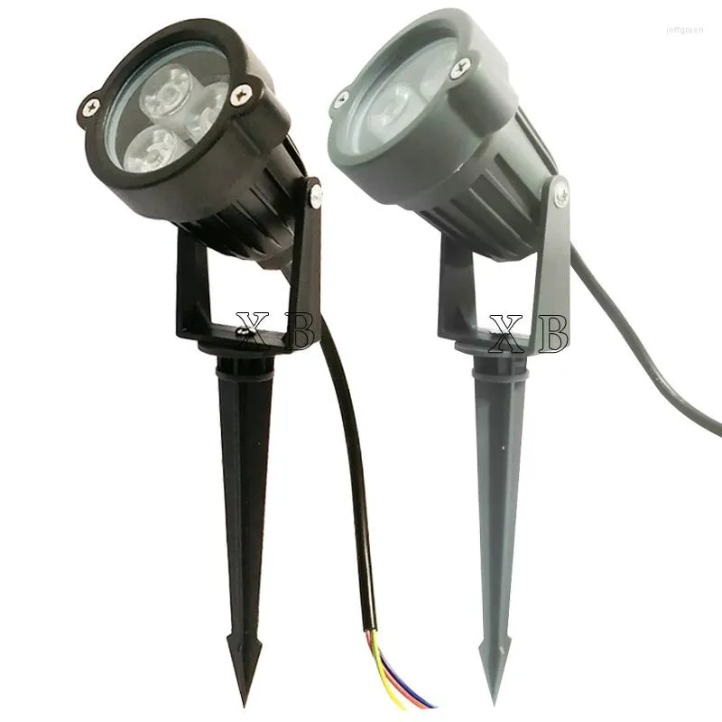Lampa Lampa LED Lampa LED na zewnątrz 220V 110V 12V 9W Krajobraz Kolorolka Waterprof IP65 Ścieżka