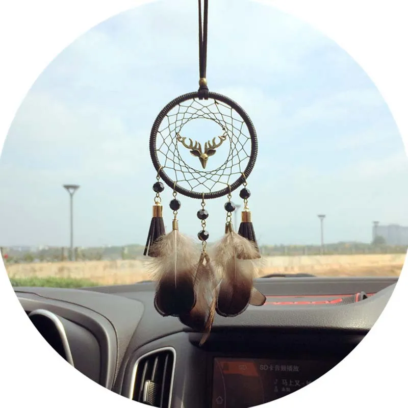 Araba Asma Ev Dekoru Varrive Dream Catcher ile Feather Whosale