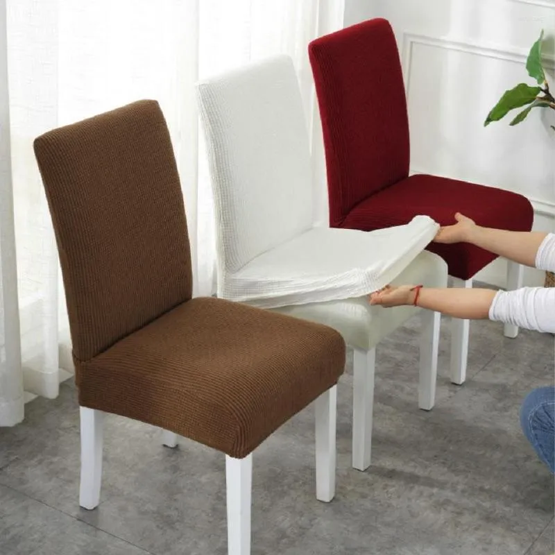 Krzesło obejmują wodoodporne elastyczne miękkie polarne polar Cover Spandex na kuchnię ślub el bankiet
