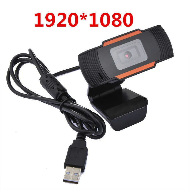 HD Webcam Web Camera 30fps 480p/720p/1080p PC الكاميرا المدمجة في ميكروفون امتصاص الصوت USB 2.0