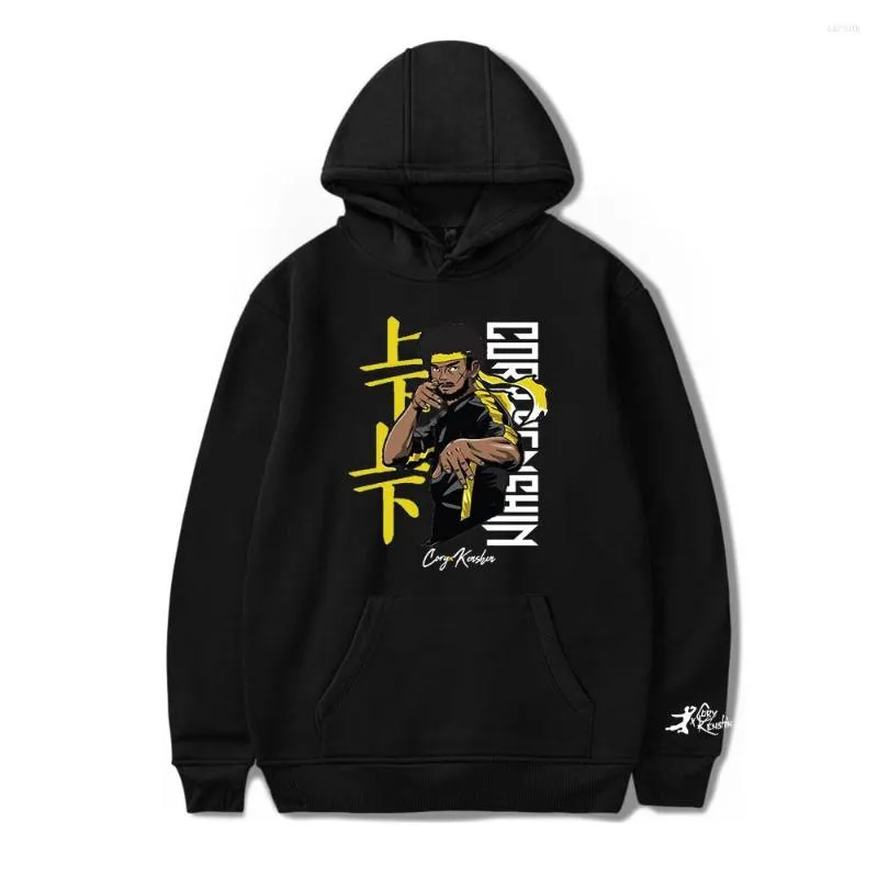 Erkek Hoodies Coryxkenshin Merch Hoodie Street Blammer Hoodi Erkekler Uzun Kollu Külük Kadın Erkekler Y2K Sweatshirt Harajuku Street Giyim