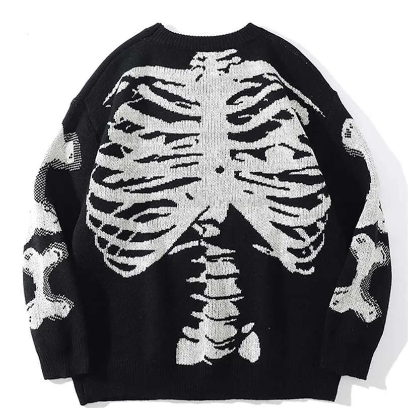 Skeleton sweater womens clearance