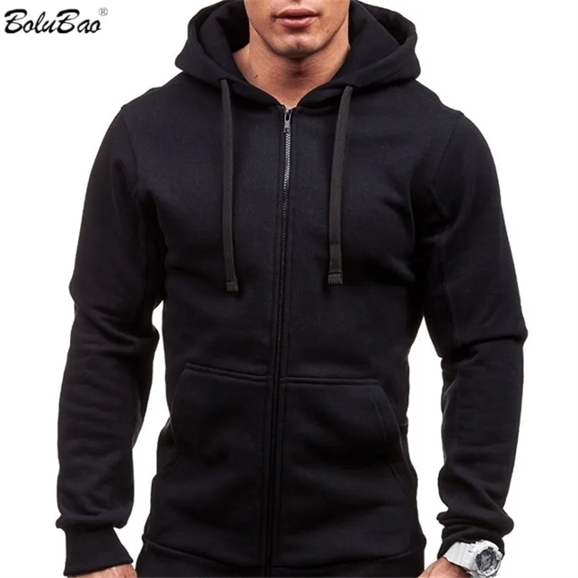 Pulls à capuche pour hommes sweats BOLUBAO mode sweat à capuche doux sweat à capuche plaque lumineuse à manches longues solide mâle 221007