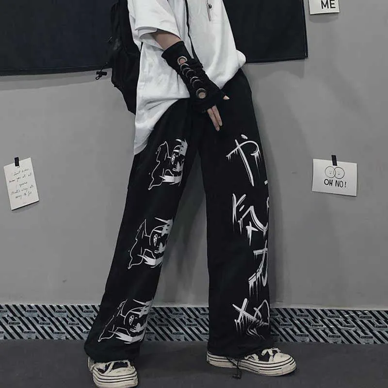 Aolamegs Anime Sweatpants For Men And Women Japanese, Korean, And Gothic  Retro Hip Hop Streetwear With Wide Leg And Jogging Loose Trousers Mens  G221007 From Us_alabama, $16.27