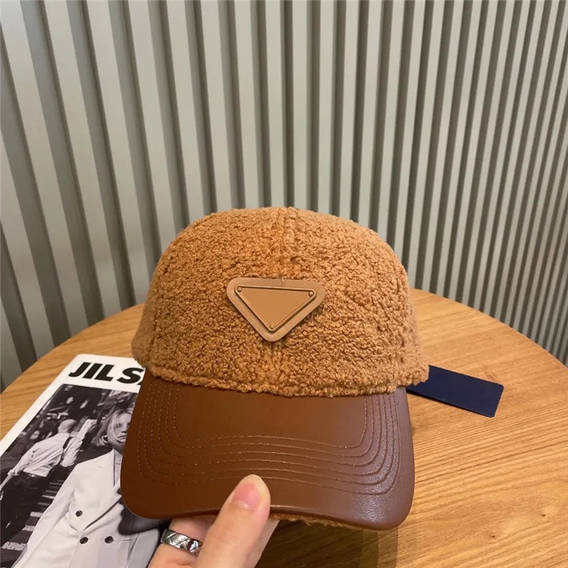 Men Women Baseball Cap Winter Designer Leisure Snapback Luxury Casquette Man Sporty Ball Caps Outdoor Tomboy Hats Woollen Bonnets