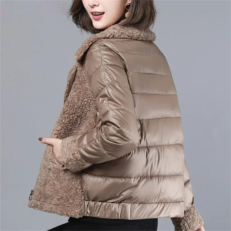 Women's Down Parkas Jackets vinterjacka rockar koreansk stil kvinna estetisk puffer långa kläder kvinnliga kläder kappa ner parka kvinnors huva 221007