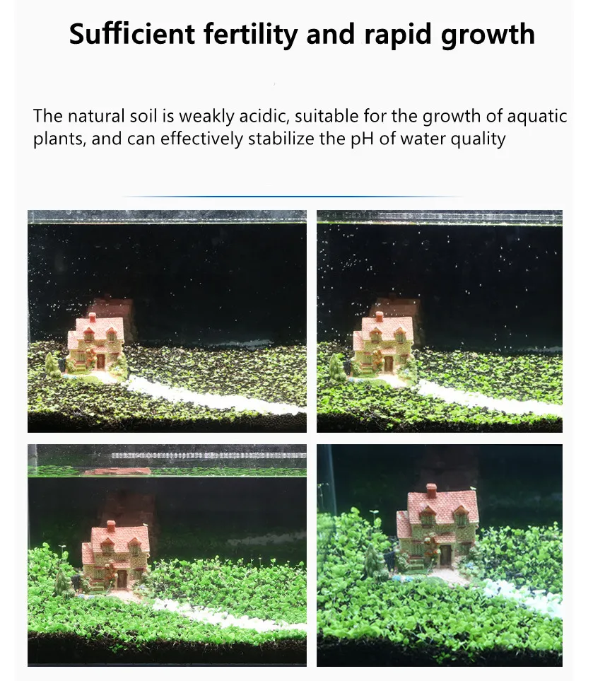 SUNS SUN Deionized Water Grass Mud For Fish Tank And Landscape