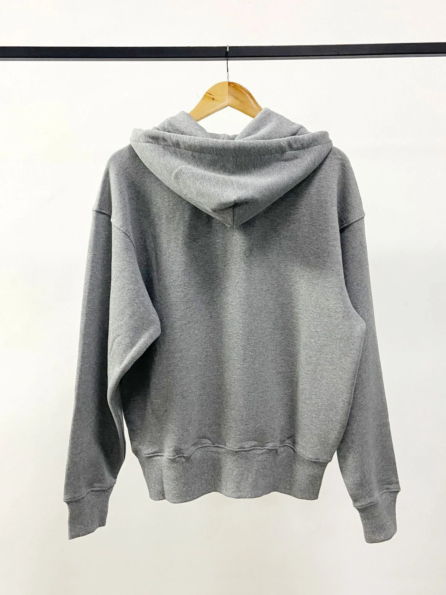 Felpa Con Cappuccio Donna Con Cerniera – Pile Morbido, Colore Grigio E Blu, Taglia X-Large – Casual Y2K Con Fori Pollici E Tasche