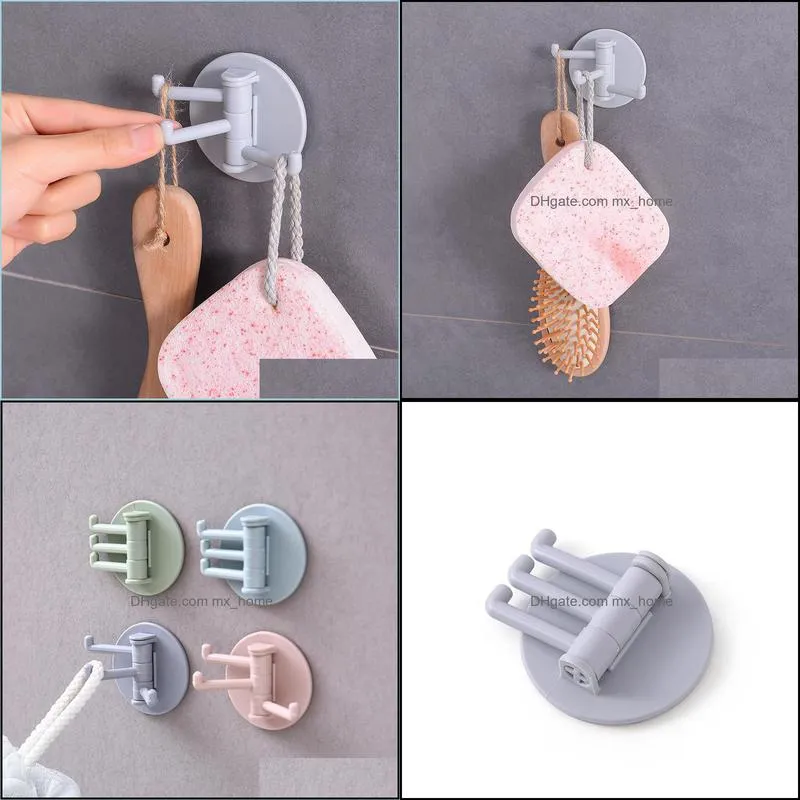 Bifurcated Bathroom Shelves Kmart With No Trace Paste Hanger And 3 ...