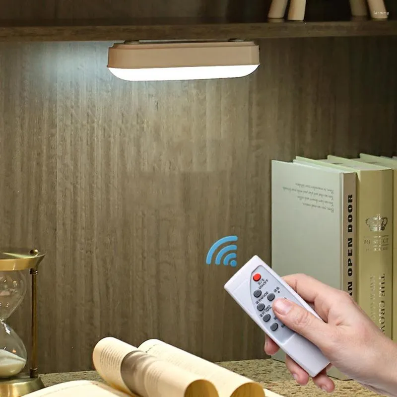 Lámpara de pared para debajo del gabinete, luz LED PIR con Sensor de movimiento, noche recargable para armario, cocina, dormitorio, armario