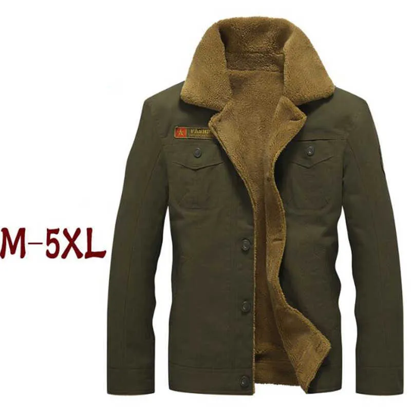 Herrenfell Kunstpelz Plus Größe 5XL Herrenjacken Neue Mode Dicke Warme Winterjacke Männer Wollmischungen Jacken Dicker Wintermantel Oberbekleidung T221007