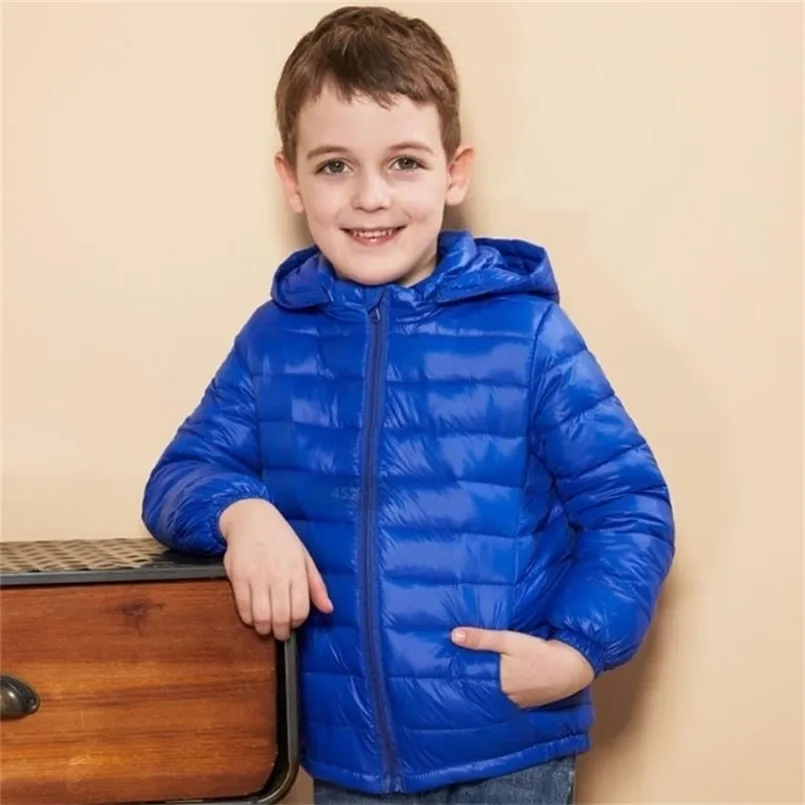 Manteau en duvet automne hiver enfants vestes pour filles enfants manteaux chauds garçons 2 16 ans enfant en bas âge Parkas vêtements d'extérieur 221007