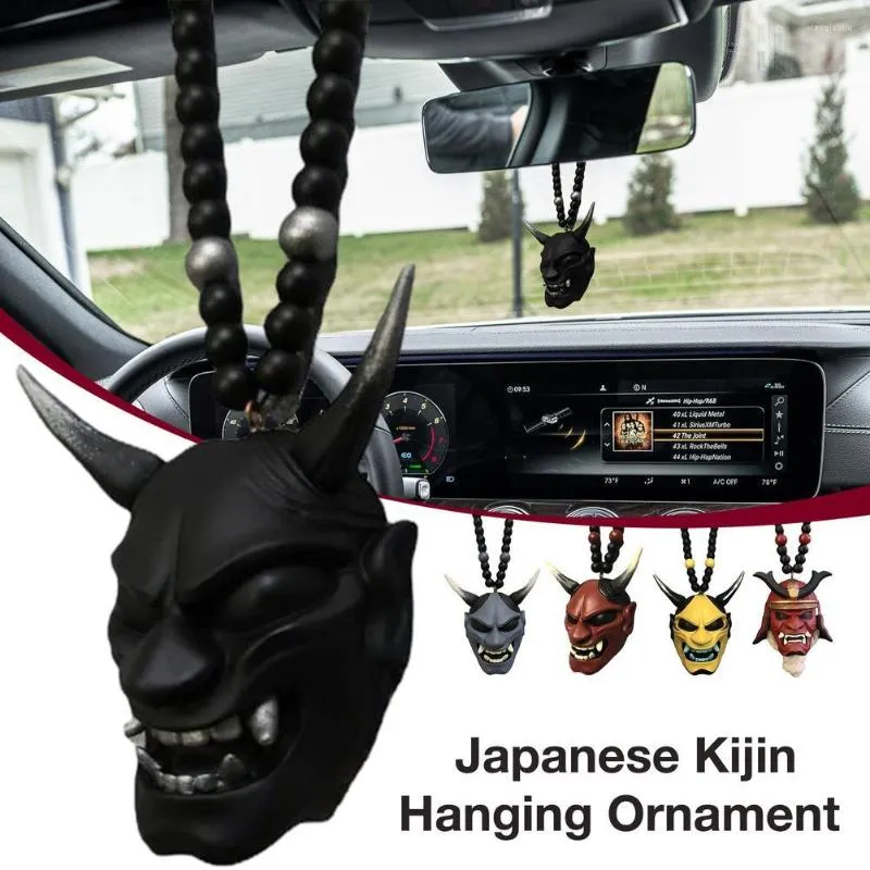 Décorations intérieures Auto Rétroviseur Pendentif Ornement Suspendu Décor De Voiture Charme Mignon Anime Accessoires Cadeau D'anniversaire Decoraction