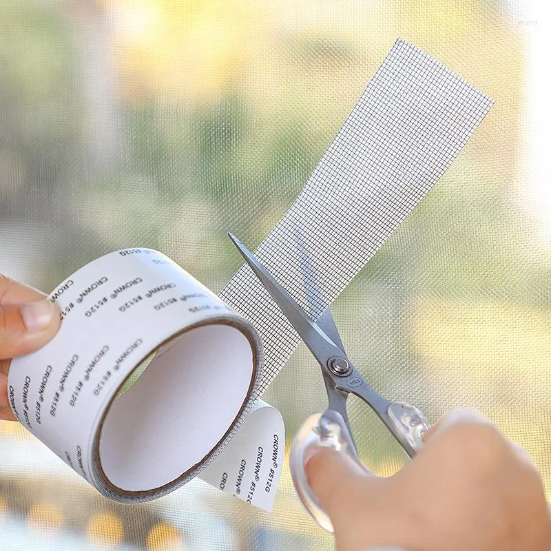 Gordijnscherm raam magie stickers deur en watergaten anti -mug aftappen gaas gaas herstel