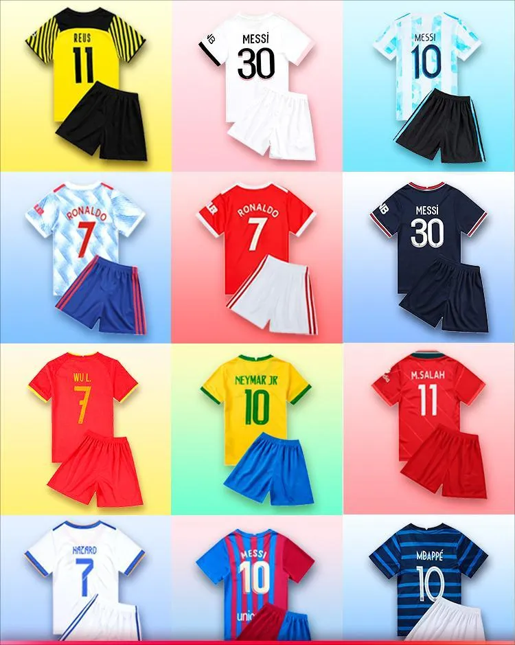 Fans Tops Soccer jersey 22 23 quarter club jerseys fan uniforms factory direct sales custom wear-resistant non-fading polyester material