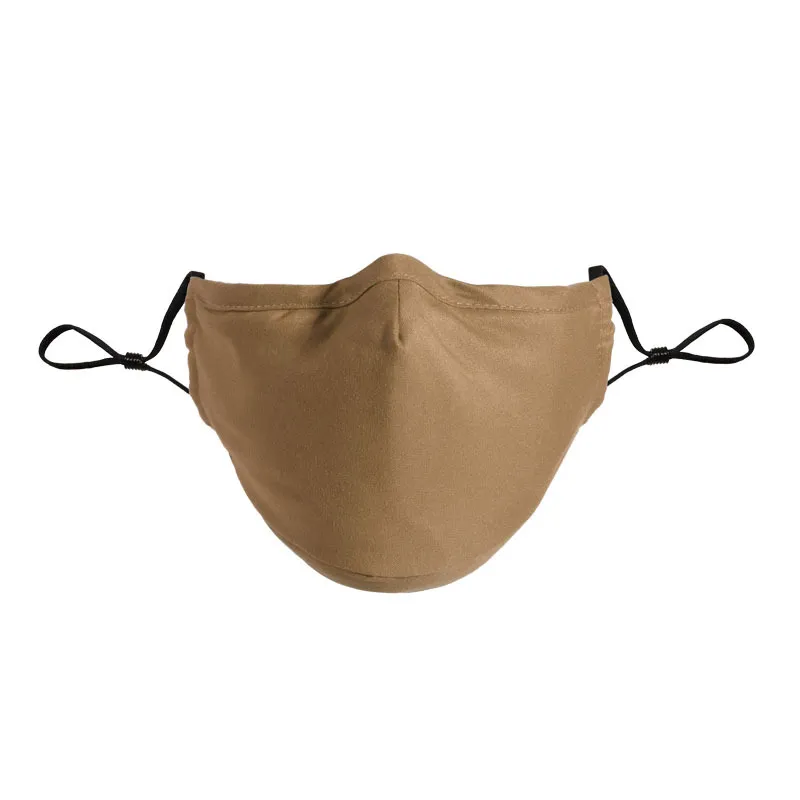 Masque en coton coupe-vent et anti-poussière peut être inséré filtre pm2.5 masque en tissu tridimensionnel masques chauds résistants au froid