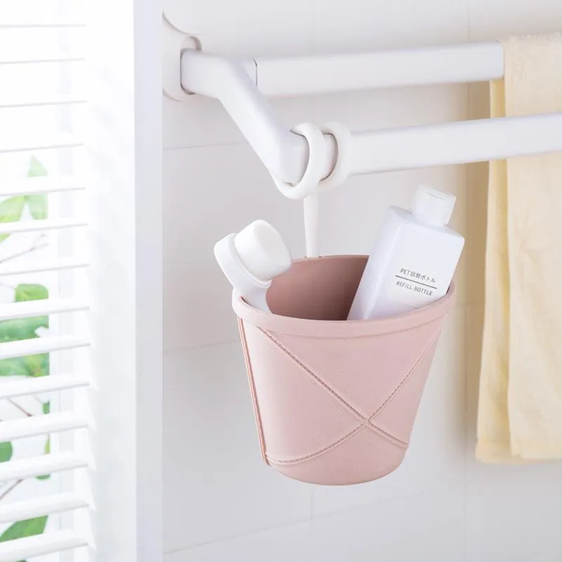 Förvaringskorgar Han Gable Holder Hanging Shower Basket With Hook For Badrum Köksvägg till SEA RRB16108