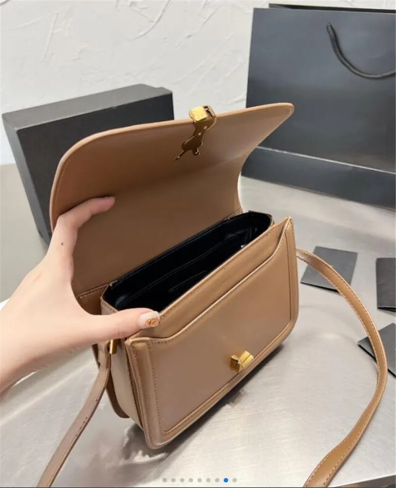 SOLFERINO MEDIUM SATCHEL LEATHER Shoulder Bag Women Luxury Designer Crossbody Bags Purse Wallet