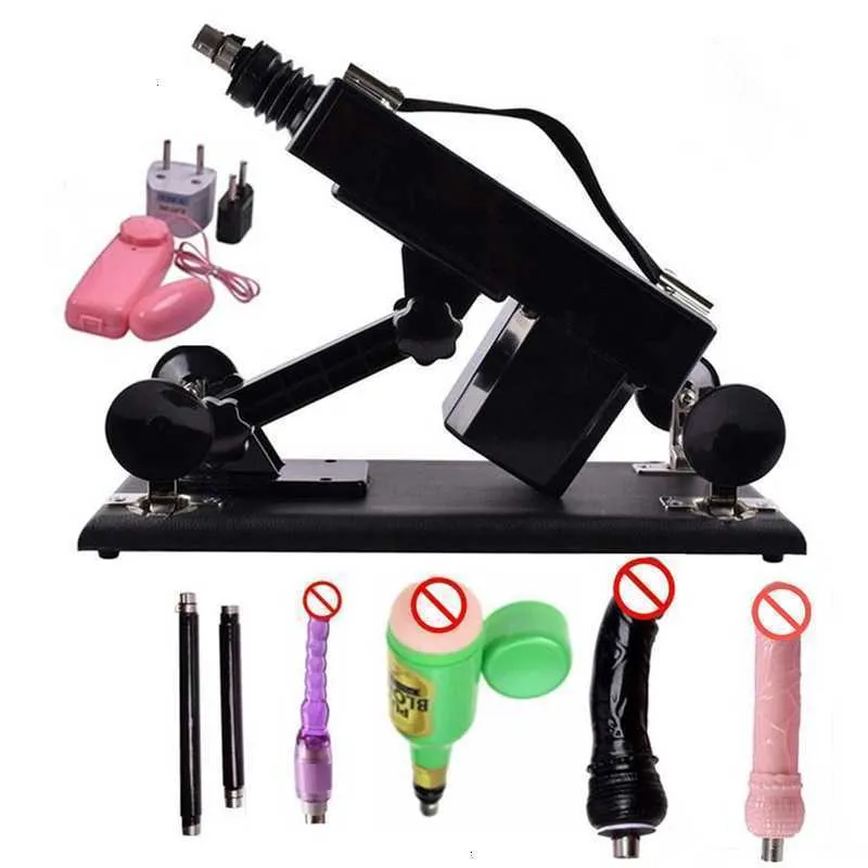 Sex Appeal Massager Luxury Automatic Machine For Men And Women Ual Intercourse Robot With Many Dildo Attachments Male Masturbation Cup Toys