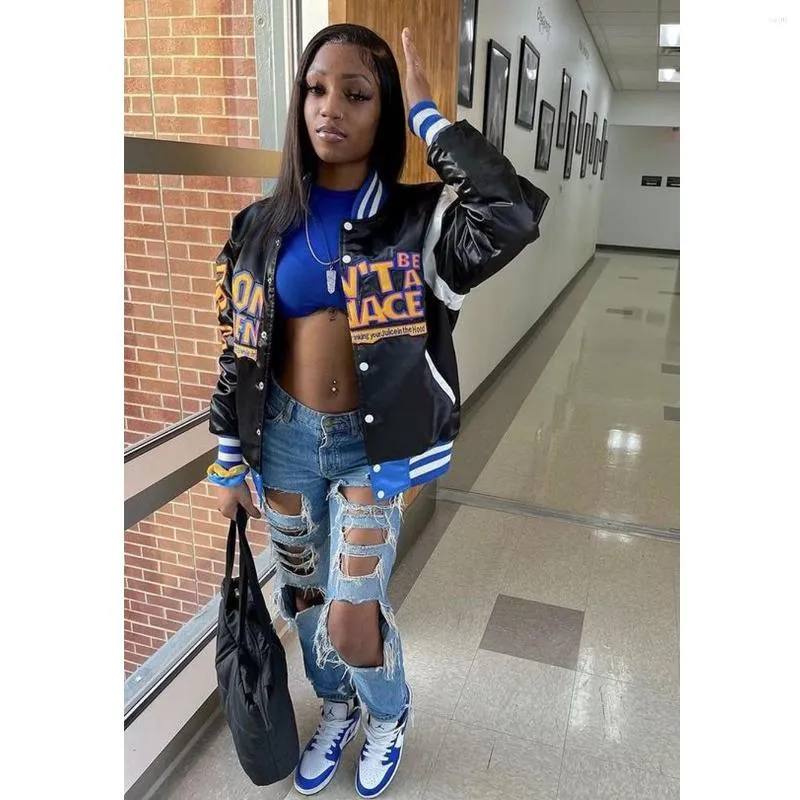 2022 Womens Oversized Varsity Outfit Jaket Baseball Crop Racing Bomber  Style With Letterman Logo, Cyber Y2K Print Perfect For Winter And Autumn  Streetwear From Mantle, $24.11