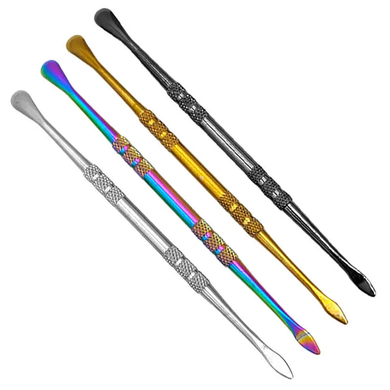 Rainbow SS Wax Dab Tool Smoking Accessories Double... From Dephilab02,  $0.56