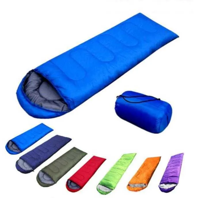 Sacs de couchage d'extérieur chauffants, couvertures imperméables simples et décontractées, enveloppe de Camping voyage randonnée, sac de couchage