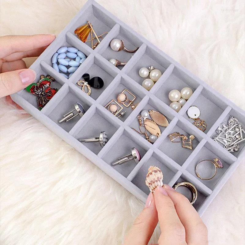 Jewelry Organizer Drawers, Velvet Jewelry Organizer Box